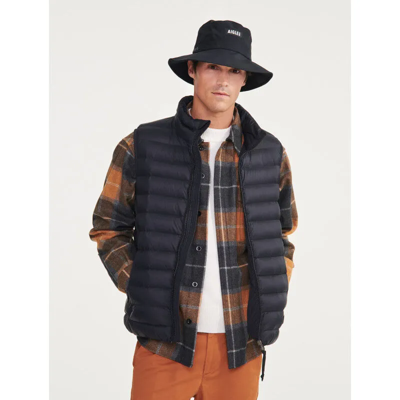 Aigle Doudoune courte sans manche déperlante ouate Dupont Sorona® - Doudoune sans manches homme