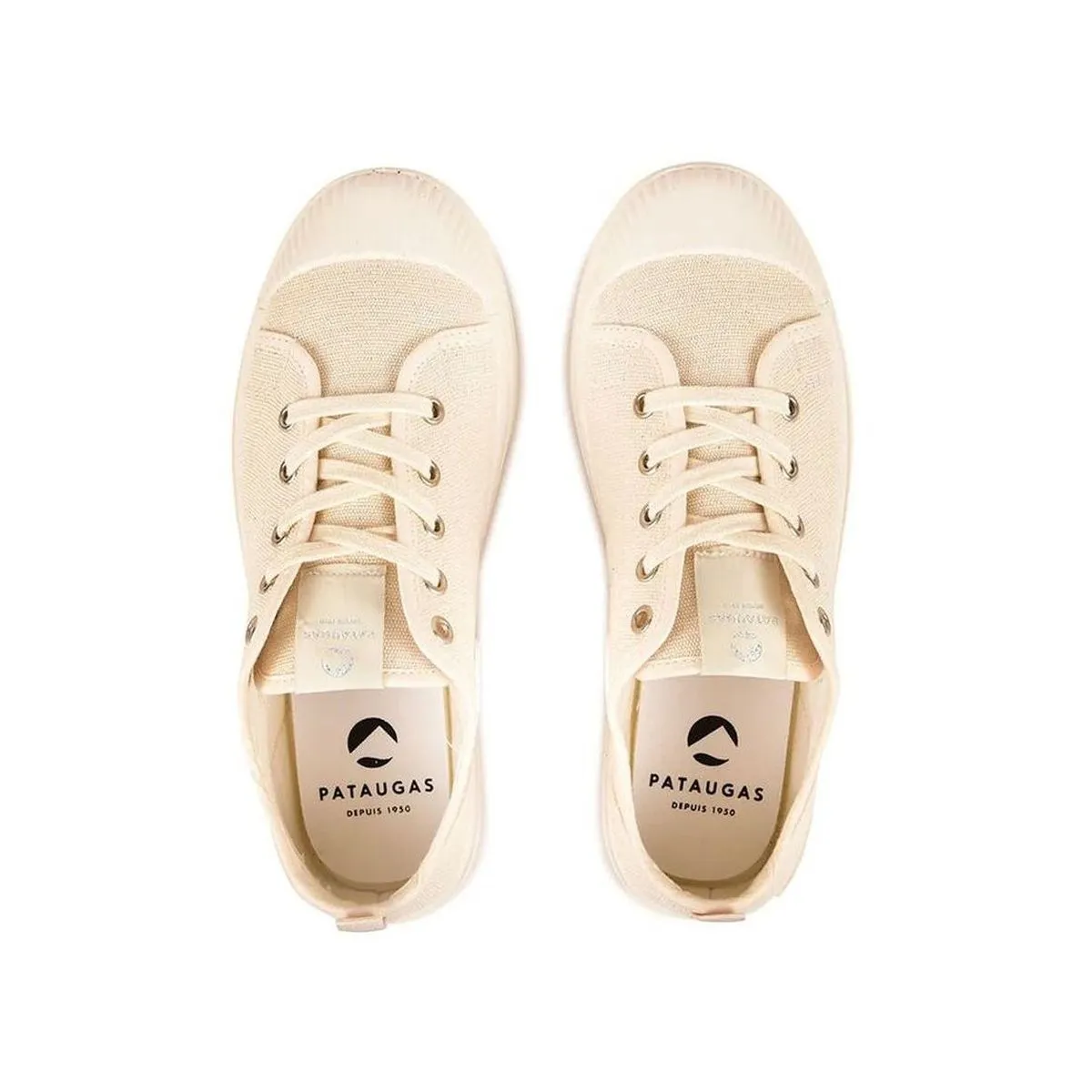 Baskets mode Pataugas etche l beige