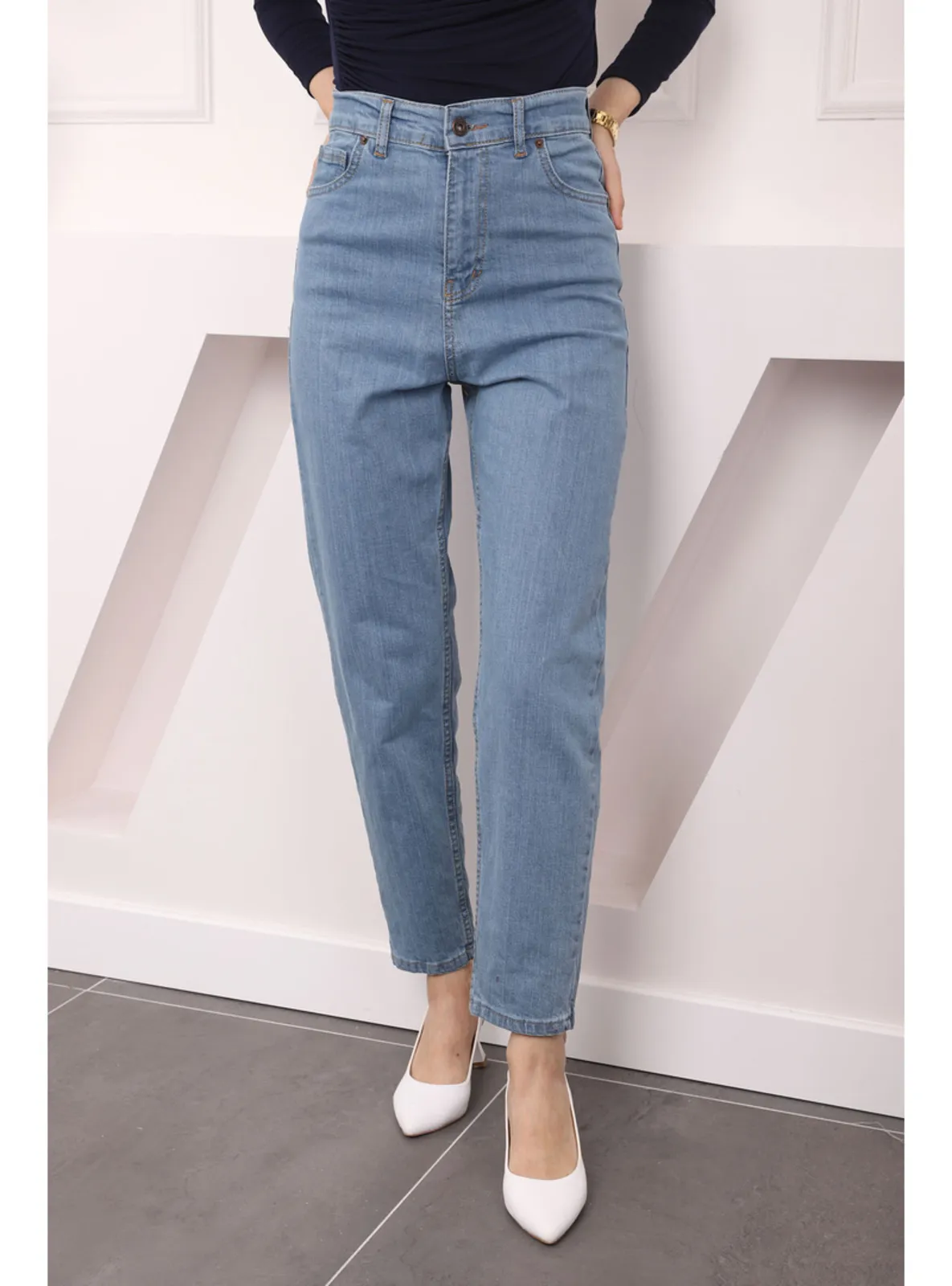 Blue - Denim Trousers