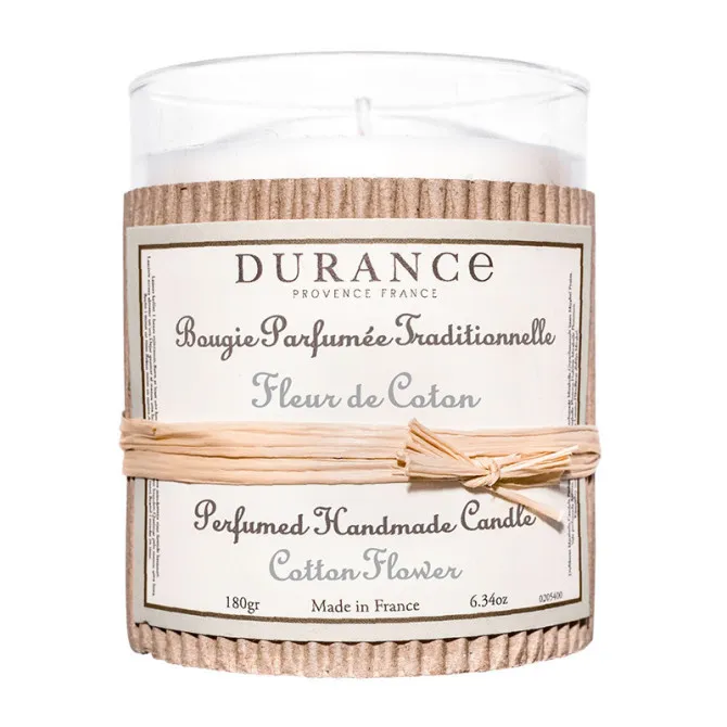 Bougie Parfumée Traditionnelle Fleur de Coton