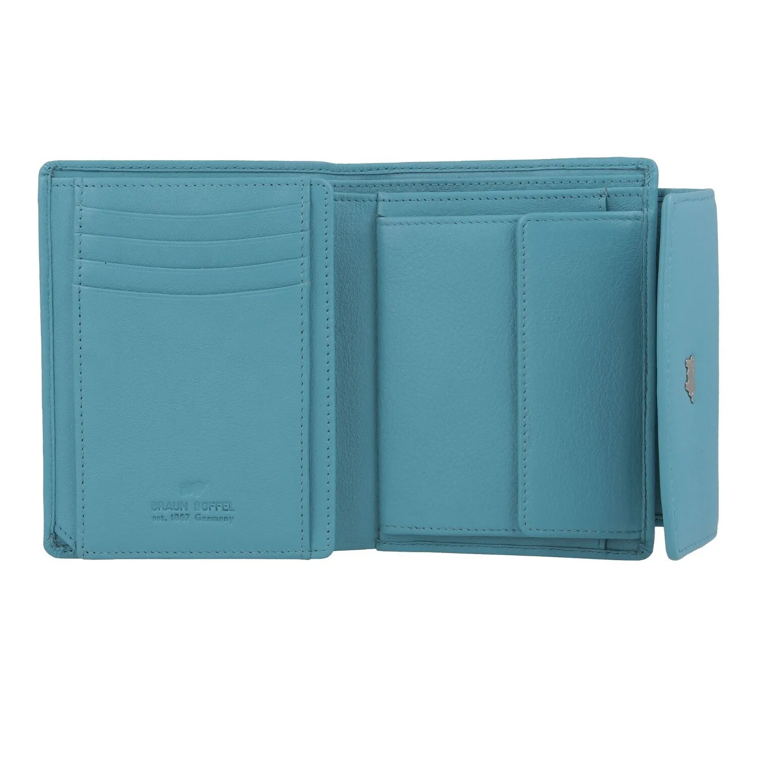 Braun Büffel Joy Porte-monnaie Protection RFID Cuir 12 cm