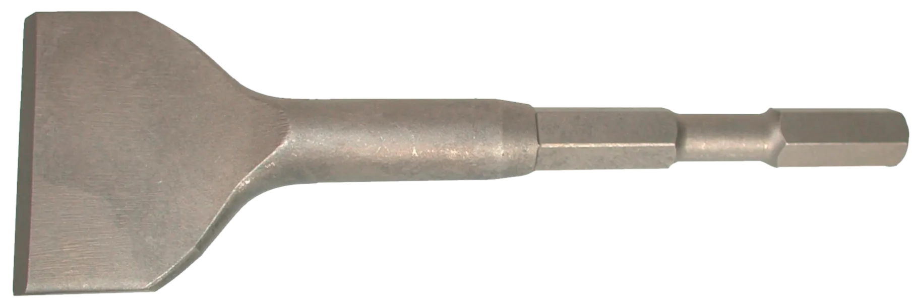 Burin Hexagonal Plat 70X220Mm Pour Décapeur Ref: 346 904 348904 Lacme