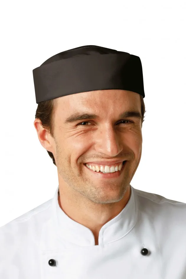 CALOT DE CUISINIER NOIR l SARIA