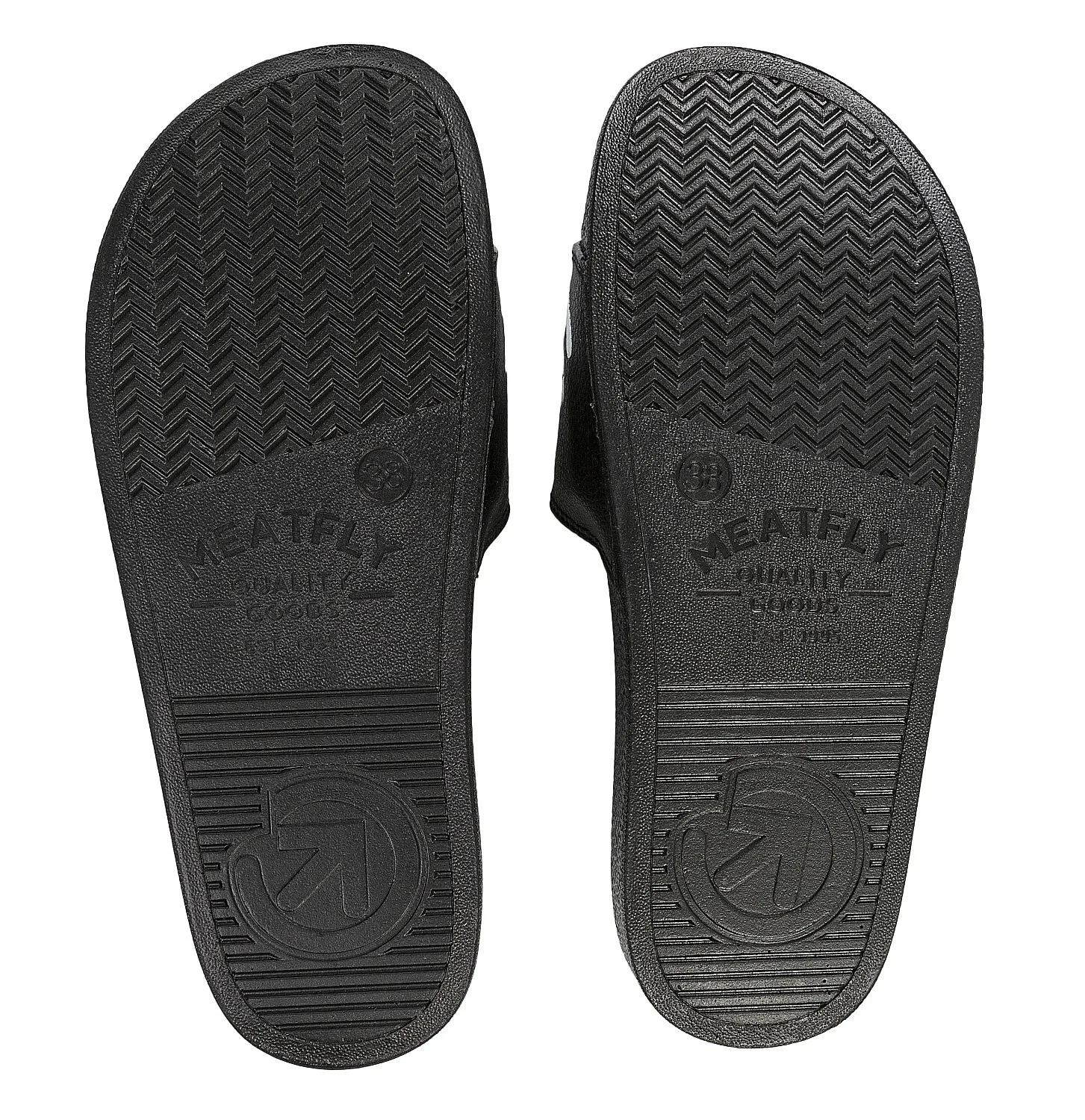 chaussures Meatfly Hudson - Black/White - women´s