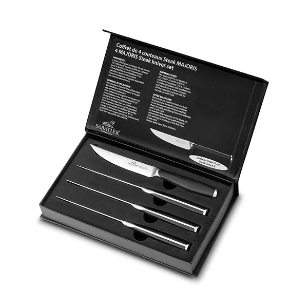 Coffret de 4 couteaux Steak Majoris Sabatier International 