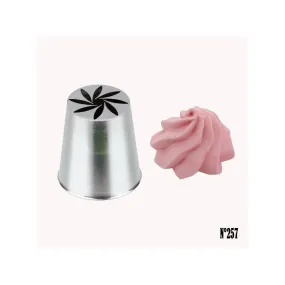 Douille Russe à fleur N°257 large Inox de BUYER