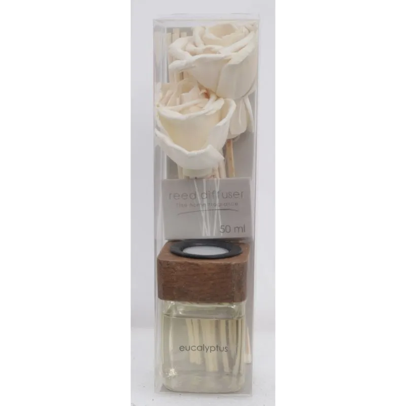 DUFFISEUR AROMATISE 4 5X4 5X17 CM THAI ROSE -EUCALYPTUS 