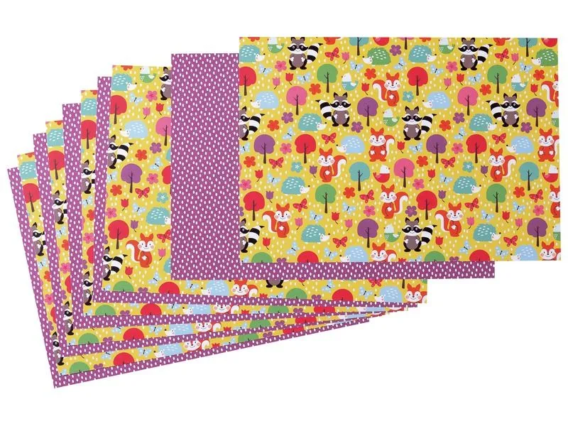 FEUILLES DE PAPIER À THÈMES Été