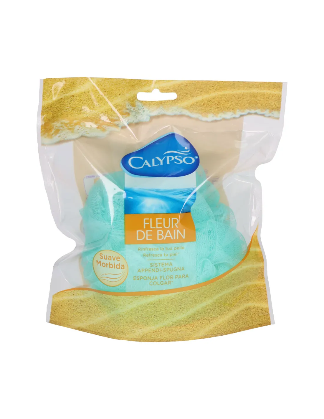 fleur de maille d'éponge calypso (fleur bain) couleurs assorties.