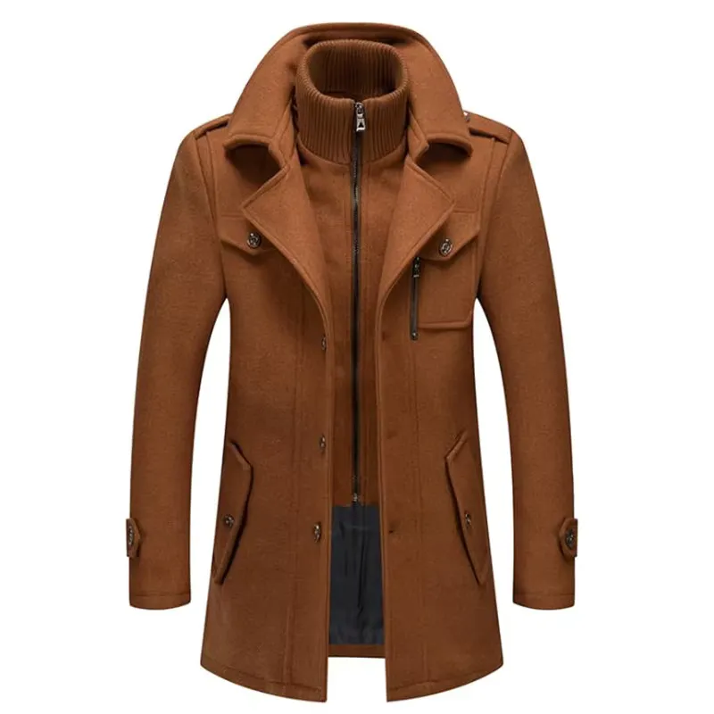 Gustav | Veste classique pour homme avec col montant