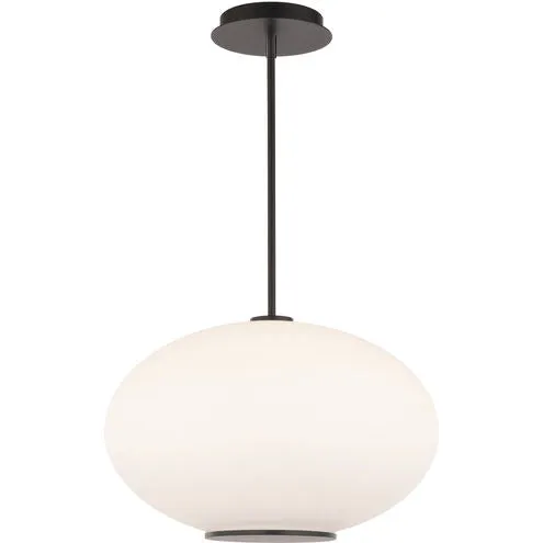 ILLUSION Suspension simple Noir DEL INTÉGRÉ - PD-72316-30-BK | MODERN-FORMS