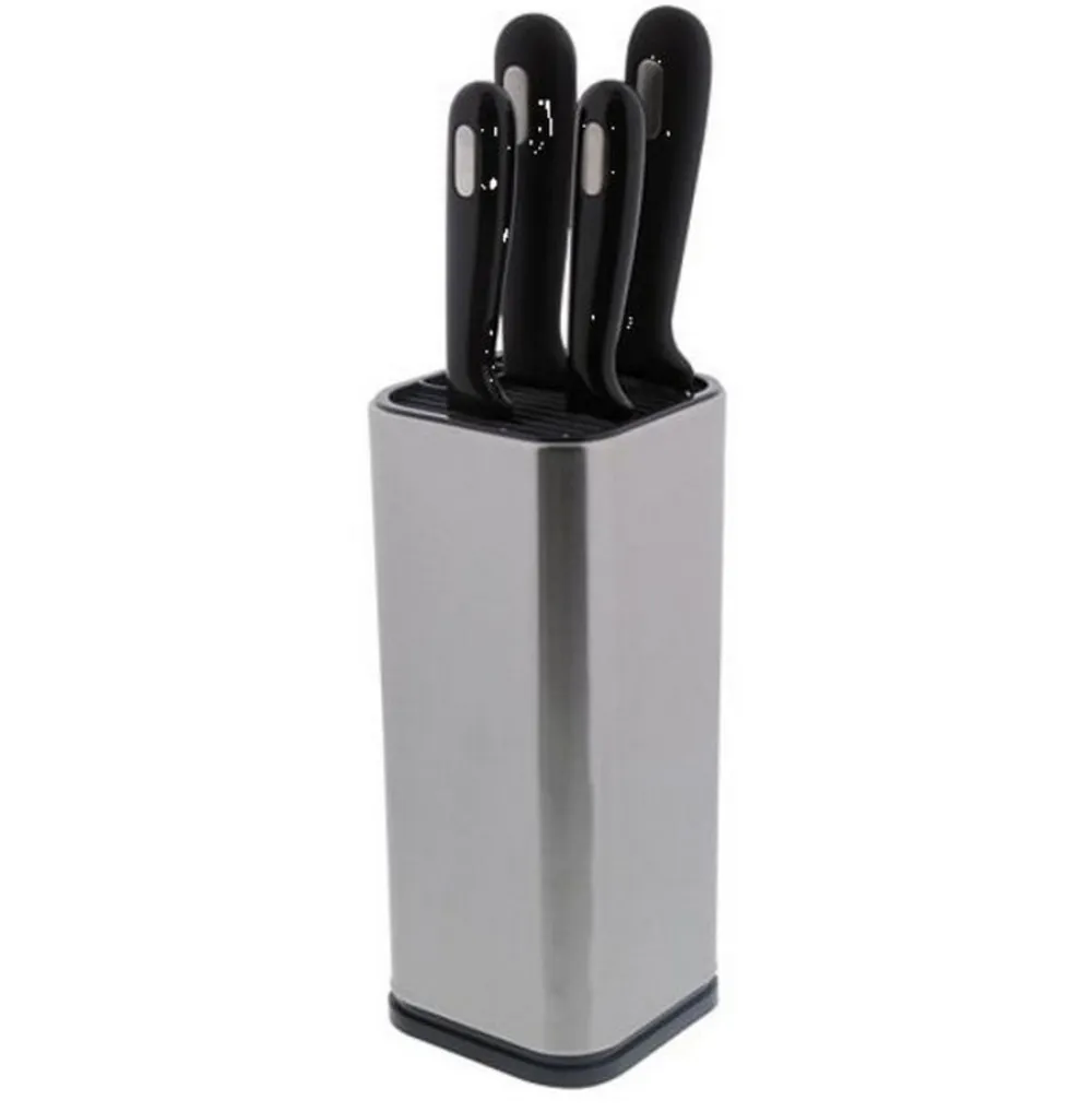 Jean dubost bloc de 4 couteaux inox brossé - dh027000x35196