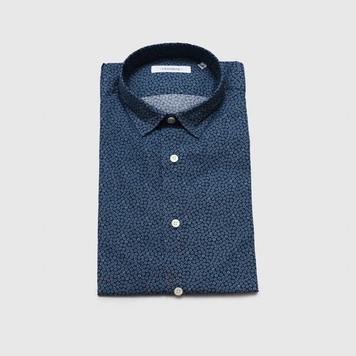 La Chemise Milano Fleur Fleur bleu