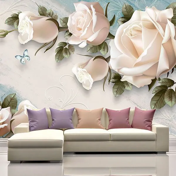 La Rose Elfe - PAPIER PEINT VINYLE