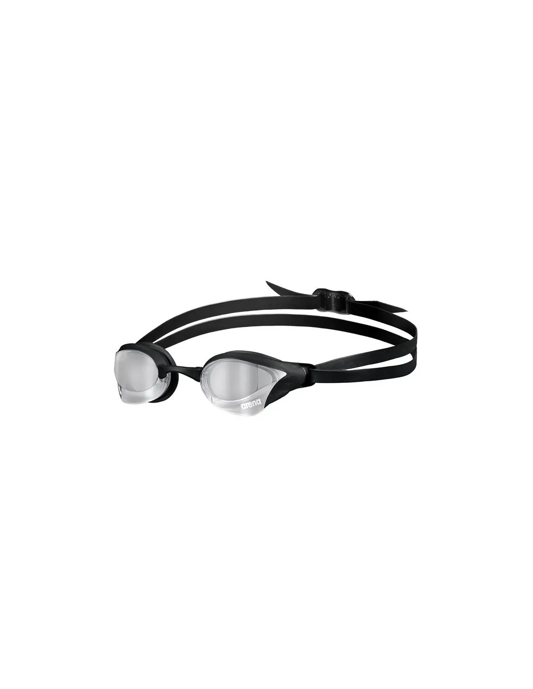 Lunettes de natation grises Arena Cobra Core Swipe Mirror
