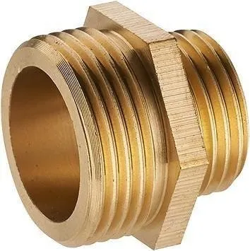 Mamelon double mâle réduit M20x27 M15x21