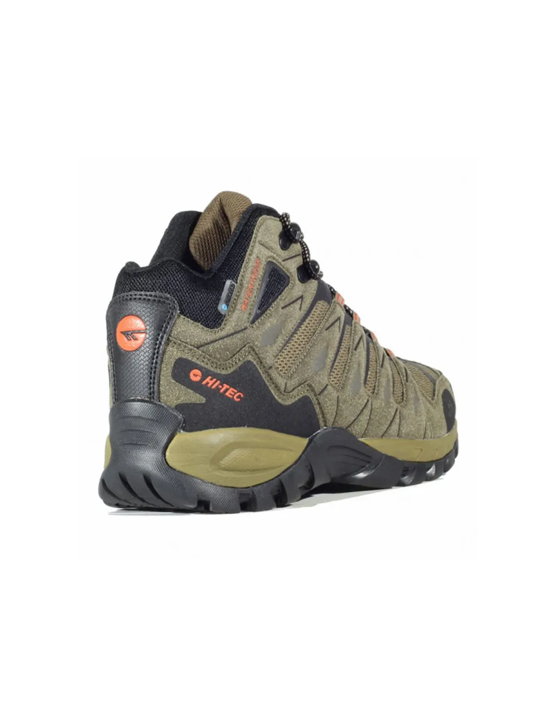 Mountaineering Boots Hi-Tec Corzo Mid Waterproof Green Man