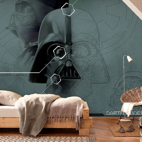 Plans de Dark Vador - PAPIER PEINT VINYLE