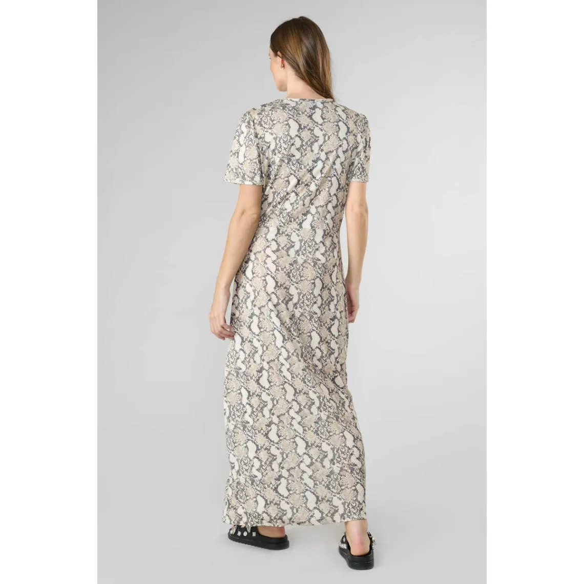 Robe droite ORIENT blanc en tencel | 3 Suisses