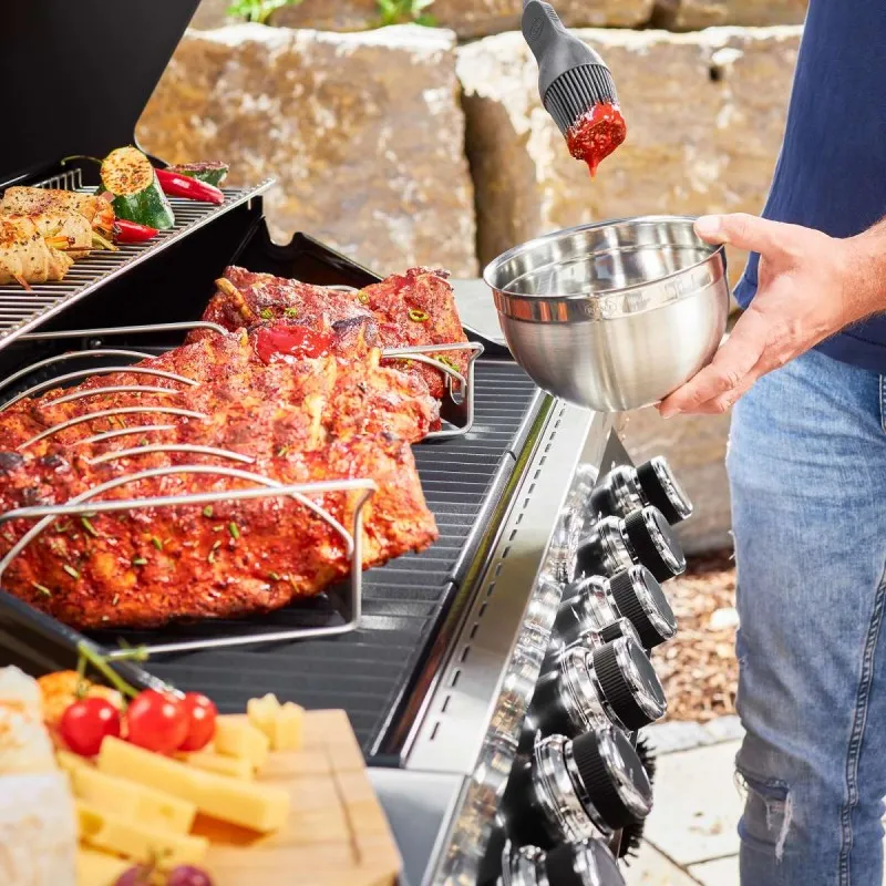 Rösle Barbecue à gaz VIDERO G6-S Vario noir 30 mbar
