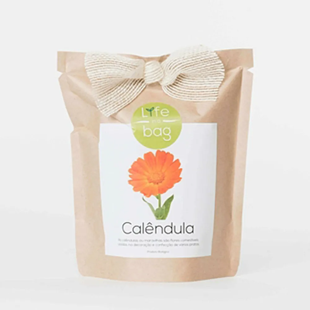 Sac papier prêt à cultiver calendula