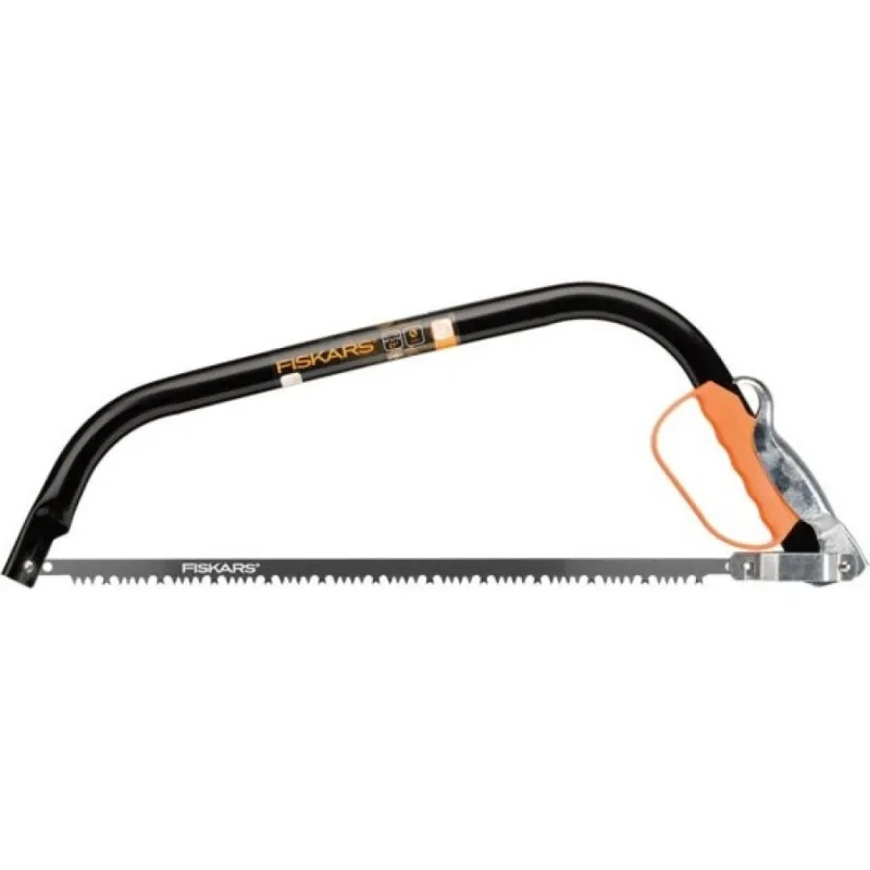 Scie à bois archet acier 62cm 625 x 215 cm Lame Inox FISKARS SW30