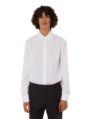 SEIDENSTICKER  Chemise slim en coton - Blanc
