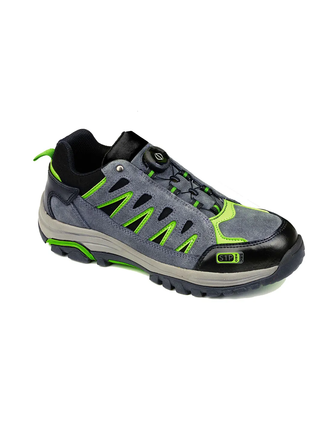 Steelite Wire Lace Safety Trainer S1P HRO - 39 - Gris /Vert - PORTWEST - - FT18GGN39PORTWEST