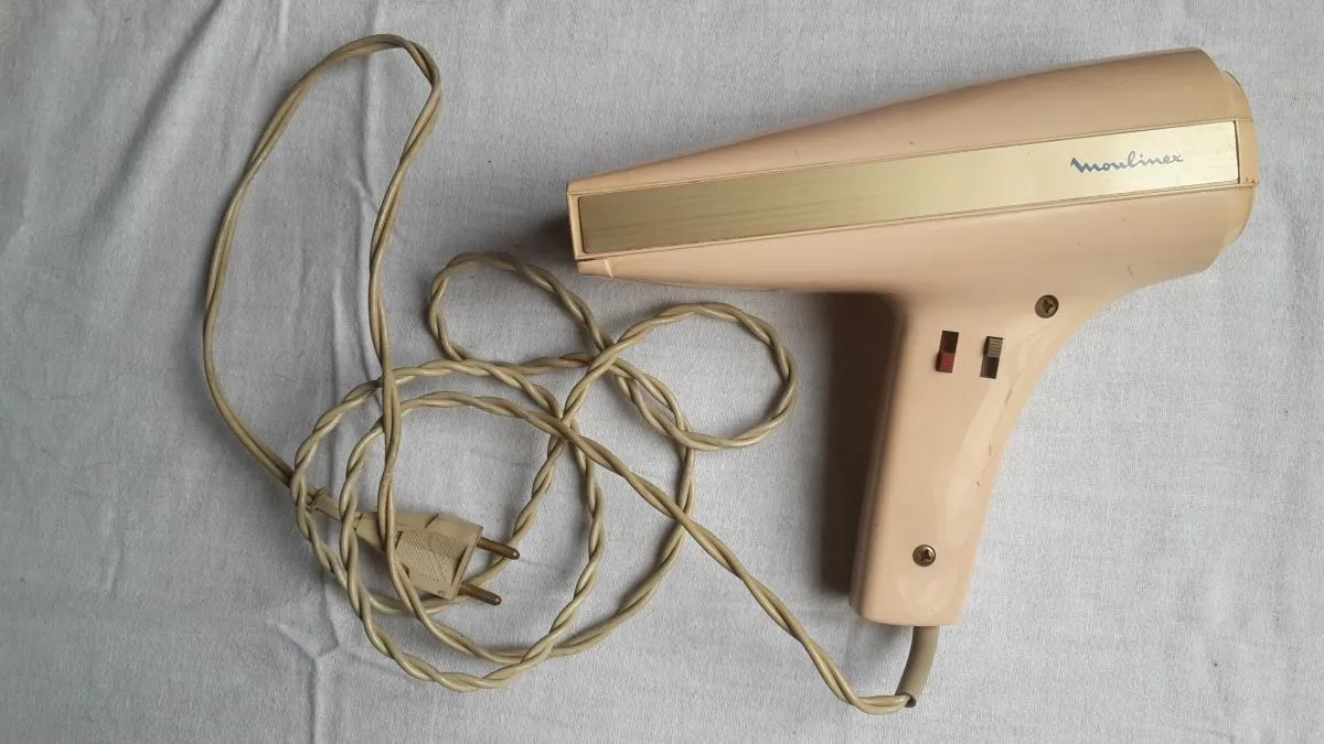 Sèche cheveux vintage Moulinex