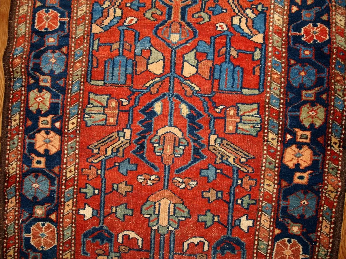 Tapis ancien Persan Lilihan fait main, 1B429