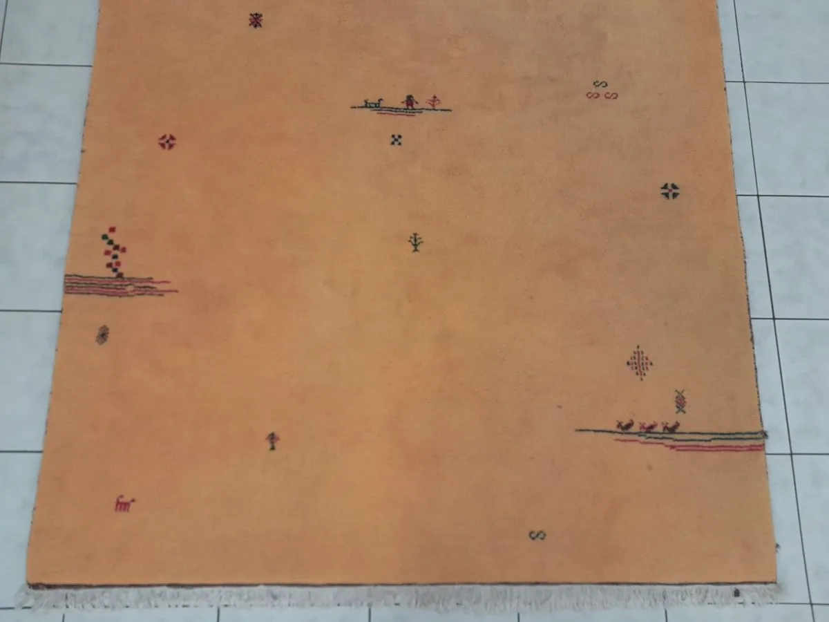 Tapis Gabbeh fait main 247x172cm
