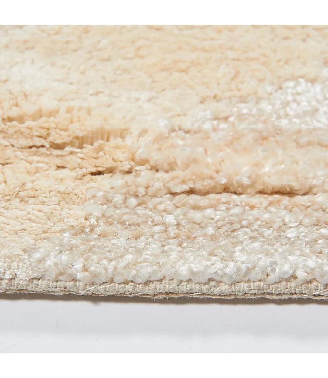 Tapis shaggy noué main en viscose ANTICA